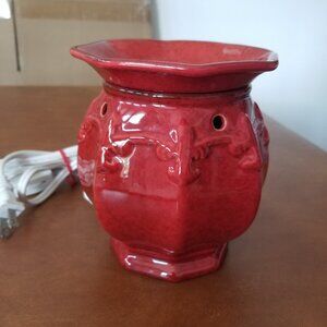 Better Homes & Gardens Wax Warmer - Red Damask